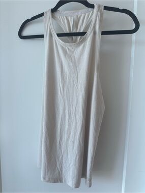 FWD Sleeveless Racerback Tank Top - Cream